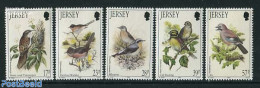 Jersey 1993 Birds 5v, Mint NH, Nature - Birds - Jersey