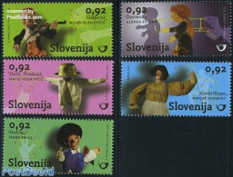 Slovenia 2010 Puppets 5v, Mint NH, Various - Toys & Children's Games - Slovenia