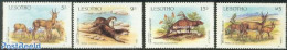Lesotho 1987 Animals 4v, Mint NH, Nature - Animals (others & Mixed) - Lesotho (1966-...)
