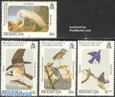 Bermuda 1985 J.J. Audubon 4v, Mint NH, Nature - Birds - Bermuda