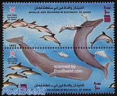 Oman 1993 Whales & Dolphins 2v [:], Mint NH, Nature - Sea Mammals - Oman