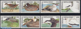 Grenada Grenadines 1988 Birds 8v, Mint NH, Nature - Birds - Ducks - Grenada (1974-...)