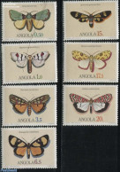 Angola 1984 Butterflies 7v, Mint NH, Nature - Butterflies - Angola