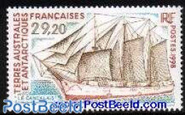 French Antarctic Territory 1998 Le Cancalais 1v, Mint NH, Transport - Ships And Boats - Ungebraucht