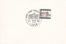 1967 IEPER YPRES - Storia Postale