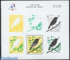 New Zealand 1989 Philexfrance S/s, Mint NH, Nature - Birds - Philately - Neufs