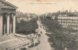 FRANCE - Paris - Vue Générale - Le Boulevard De La Madeleine - A R - Animé - Carte Postale Ancienne - Altri Monumenti, Edifici