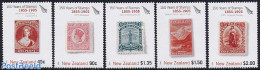 New Zealand 2005 150 Years Stamps 5v (1855-1905 Period), Mint NH, Sport - Transport - Various - Mountains & Mountain C.. - Neufs