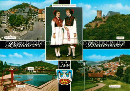 72883944 Biedenkopf Marktplatz Wallauer Kirmestrachten Schloss Freibad Biedenkop - Biedenkopf