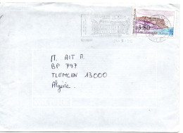 75191 - Bund - 1990 - 3,80F Cap Canaille EF A  Bf RIXHEIM -> Algerien - Covers & Documents