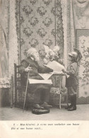 ENFANTS - Un Enfant Et Son Grand Père - Le Petit Fils Du Général - Carte Postale Ancienne - Ritratti