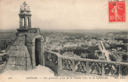 FRANCE - Bourges - Vue Générale - Prise De La Grande Tour De La Cathédrale - Carte Postale Ancienne - Bourges