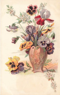 ARTS - Peintures Et Tableaux - Des Fleurs Dans Un Vase - E.Guillot - Carte Postale Ancienne - Paintings