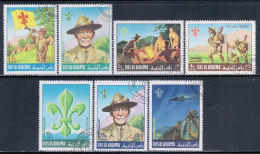 Ras Al-Khaima 1967 Mi# 188-194 A Used - 12th World Scout Jamboree, Idaho / Space - Used Stamps