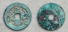 Ancient Annam Coin Chinh Phap Nguyen Bao Ho Dynasty 1400-1407 Dr. Allan Barker 125.1 - Vietnam