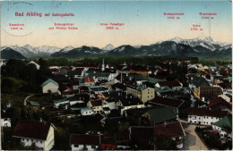 CPA AK BAD AIBLING Mit Gebirgskette GERMANY (1384293) - Bad Aibling