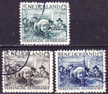 1930 Rembrandtzegels NVPH 229 / 231 - Usados