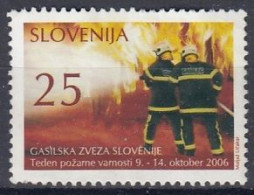 SLOVENIA Postage Due 42,used,hinged,firemen - Slovenia