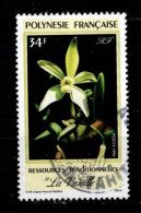 - POLYNESIE FRANCAISE - 1990 - YT N°350 - Oblitéré - La Vanille - Used Stamps