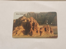 JORDAN-(JO-ALO-0029)-Moon Valley-(138)-(1000-994665)-(1JD)-(9/2000)-used Card+1card Prepiad Free - Giordania