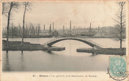 Briare * 1905 * Vue Générale De La Manufacture De Boutons * Usine Industrie * Pont Passerelle - Briare