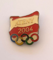 @ Athens 2004 Olympic Games - Poland Dated NOC Pin Version#2 - Jeux Olympiques