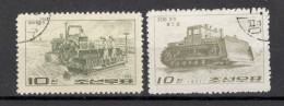 NORTH KOREA  - 2 USED  STAMP - AGRICULTURE - 1969. - Corée Du Nord