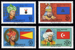 Türkiye 1987 Mi 2784-2787 MNH Sixteen States Of Turks (4th Issue) - Nuovi