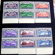 Egypt 1959, Complete SET Pairs With Margin Of The 7th Anniversary Of The Revolution , MNH - Unused Stamps