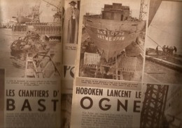 « Les Chantiers D’HOBOKEN Lancent Le Bastogne» Article In «Le Soir Illustre N° 713 (1946)» - Altri & Non Classificati