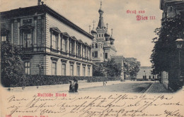 Wien 3. Bezirk Landstraße: Jauresgasse 2 - Russische Kirche, 1903 !!! - Autres & Non Classés