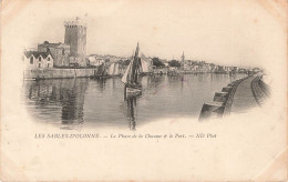 FRANCE - Les Sables D'Olonnes - Vue Générale De La Phare De La Chaume Le Port - N D Phot - Carte Postale Ancienne - Sables D'Olonne