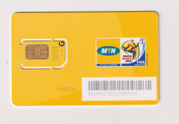 SUDAN  - MTN Y'ello FIFA World Cup Unused Chip SIM Phonecard - Soudan