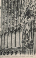 FRANCE - Bourges - La Cathédrale - Voussure Du Portail Central - Carte Postale Ancienne - Bourges