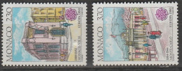 Monaco Europa 1990 N° 1724/ 1725 Ets Postaux - 1990