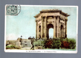 CPA - 34 - Montpellier - Le Château-d'Eau - Colorisée - Circulée - Montpellier