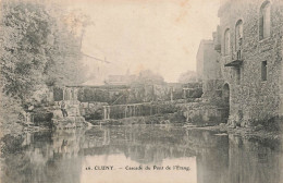 FRANCE - Cluny - Vue Générale De La Cascade Du Pont De L'Etang - Carte Postale Ancienne - Cluny