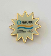 @ Athens 2004 Olympic Games - Nauru Undated NOC Pin - Jeux Olympiques
