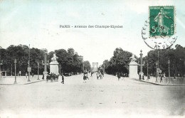 FRANCE - Paris - Avenue Des Champs-Elysées - Carte Postale - Champs-Elysées