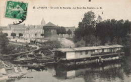 FRANCE - Angers - Un Coin De Reculée - Vue De Loin De La Tour Des Anglais - A B - Carte Postale Ancienne - Angers