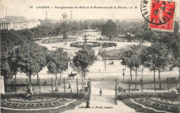 FRANCE - Angers - Vue Générale Du Mail Et Le Boulevard De La Mairie - A B - Animé - Carte Postale Ancienne - Angers