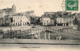 FRANCE - Le Mans - Vue Générale Sur Le Pont En X - Carte Postale Ancienne - Le Mans