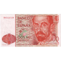 Espagne, 2000 Pesetas, 1980, 1980-07-22, KM:159, TTB+ - [ 4] 1975-…: Juan Carlos I.