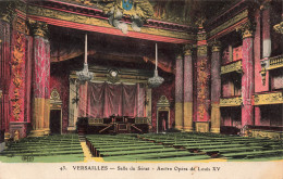 FRANCE - Versailles - Salle Du Sénat - Ancien Opéra De Louis XV - Colorisé - Carte Postale Ancienne - Versailles