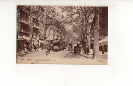 NICE - L'Avenue Malausséna (carte Animée) - Vida En La Ciudad Vieja De Niza