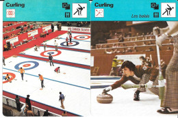 GF1777 - FICHES EDITION RENCONTRE - CURLING - Sport Invernali