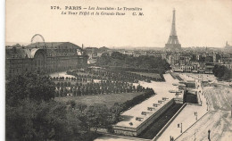 FRANCE - Paris - Vue Générale - Les Invalides - Le Trocadéro - La Tour Eiffel Et La Grande Roue - Carte Postale Ancienne - Eiffelturm