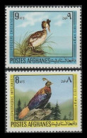 1973 Afghanistan 1139-1140 Birds 8,40 € - Albatrosse & Sturmvögel