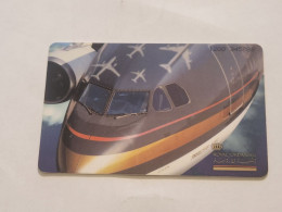 JORDAN-(JO-ALO-0040)-Royal Jordanian-Destinations-(156)-(1200-345888)-(15JD)-(12/2000)-used Card+1card Prepiad Free - Jordanie