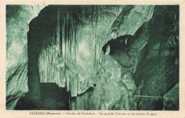 FRANCE - Saulges - Grottes De Rochefort - La Grande Colonne Et Ses Tuyaux D'orgue - Carte Postale Ancienne - Other & Unclassified